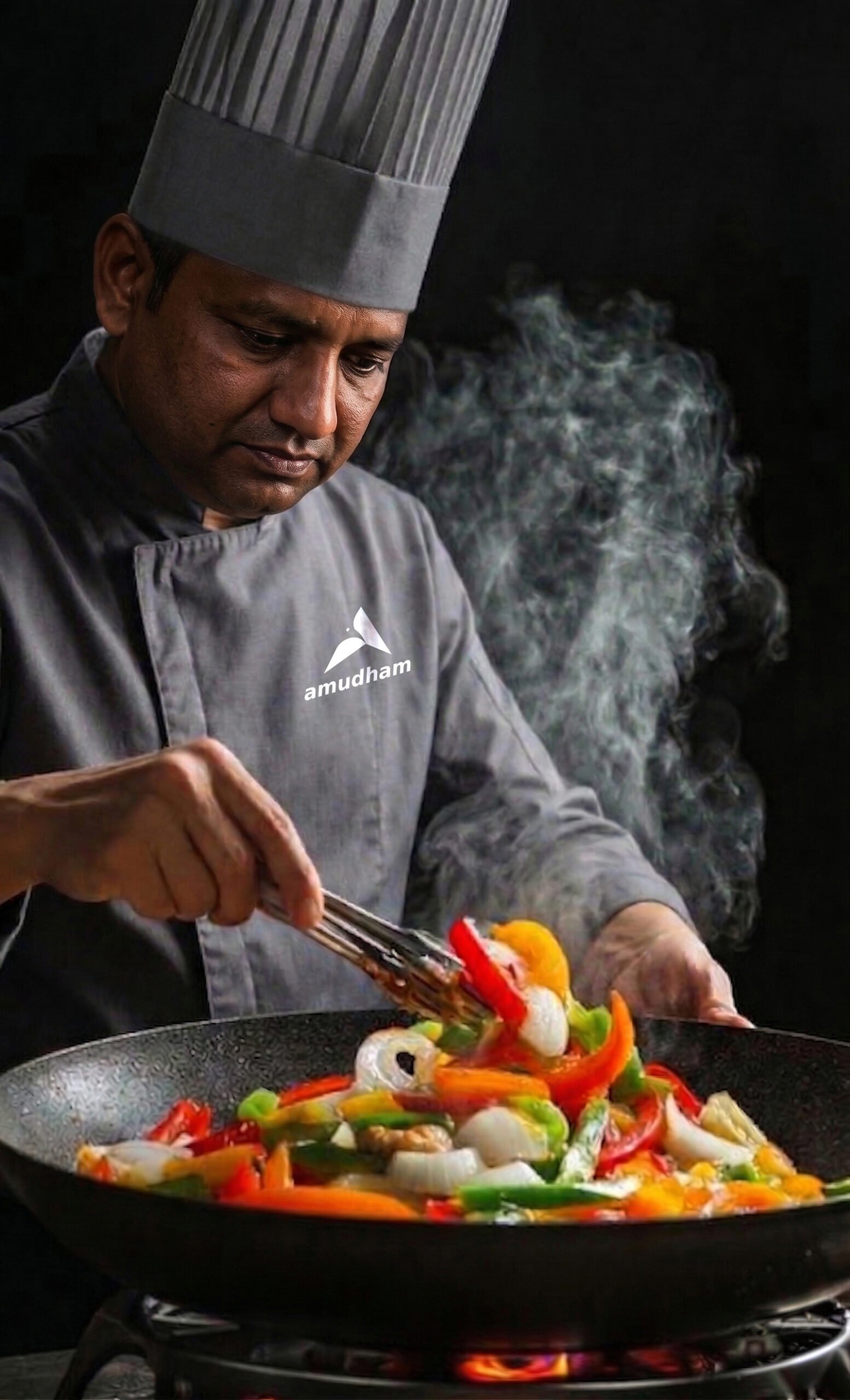 Chef cooking